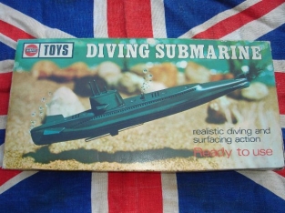 Airfix 1774  DIVING SUBMARINE